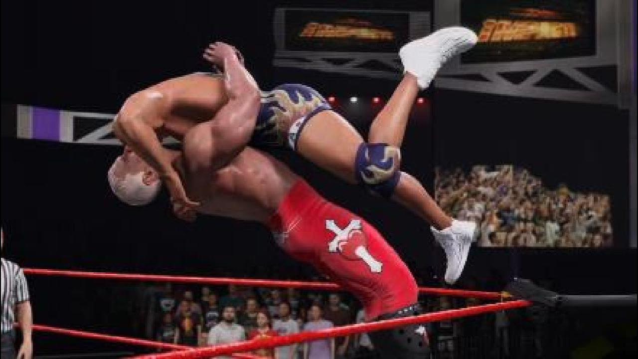 WWE 2K25 Kurt Angle vs Scott Steiner (PS5)