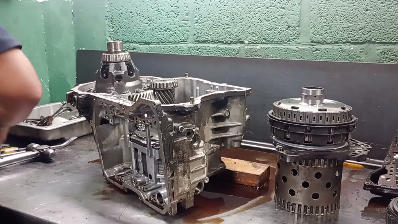 Desarme de caja automática de mini Cooper!!caja automática 09k vamos a ver que paso!!