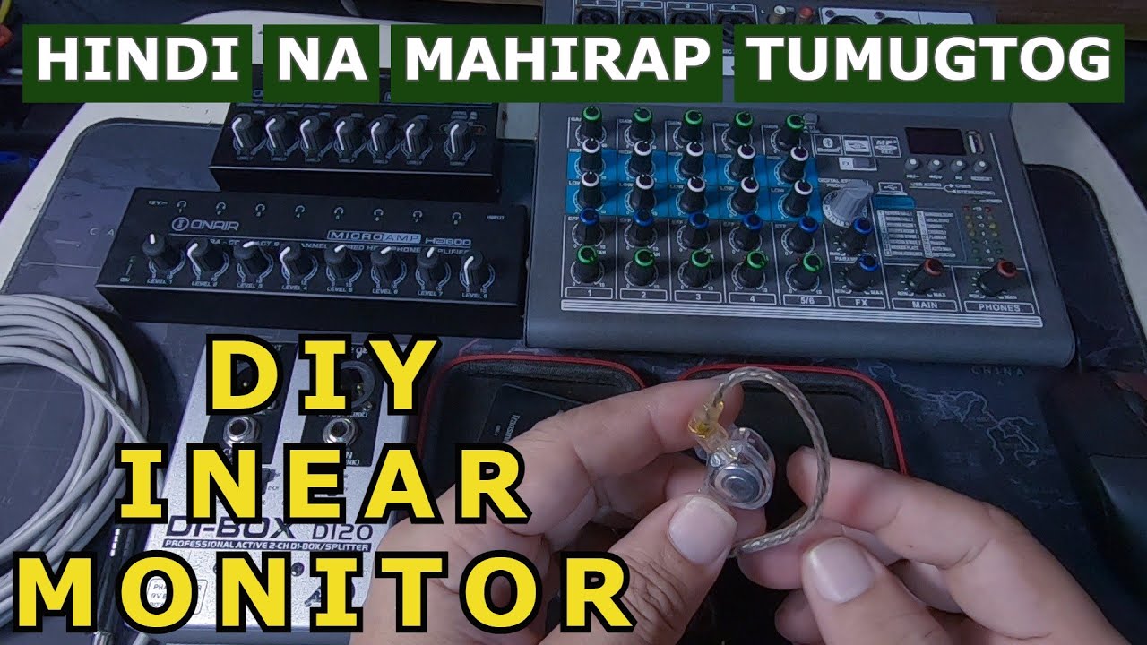 DIY INEAR MONITOR | TUTORIAL