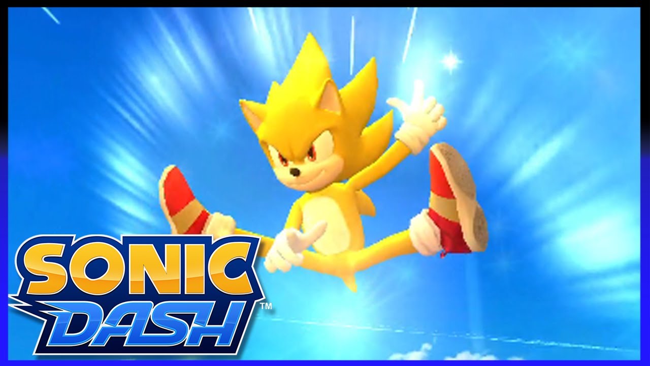Sonic Dash - #SonicMovie2 Event💎: Movie Super Sonic Gameplay Showcase (MAX Level)