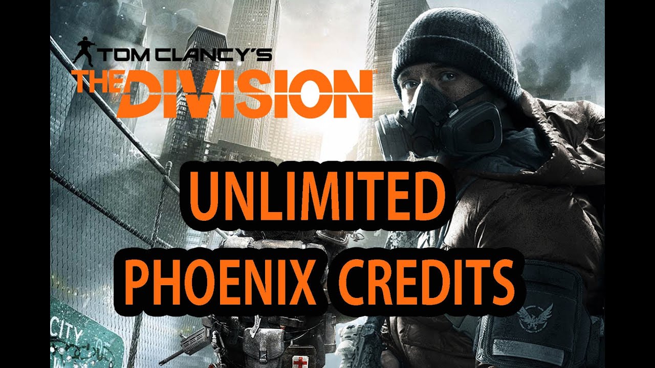 The Division - Unlimited Phoenix Credits / Massive Purple Loot
