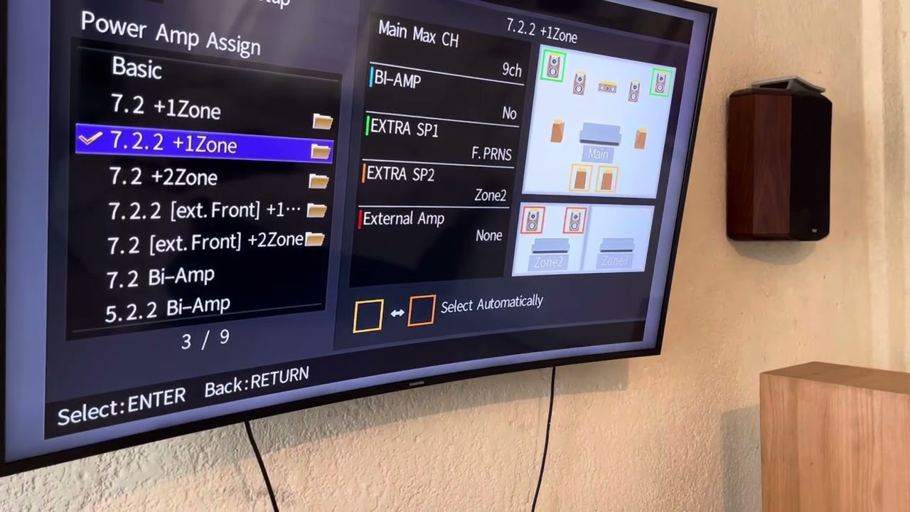 Yamaha RX A2070 Audio Test