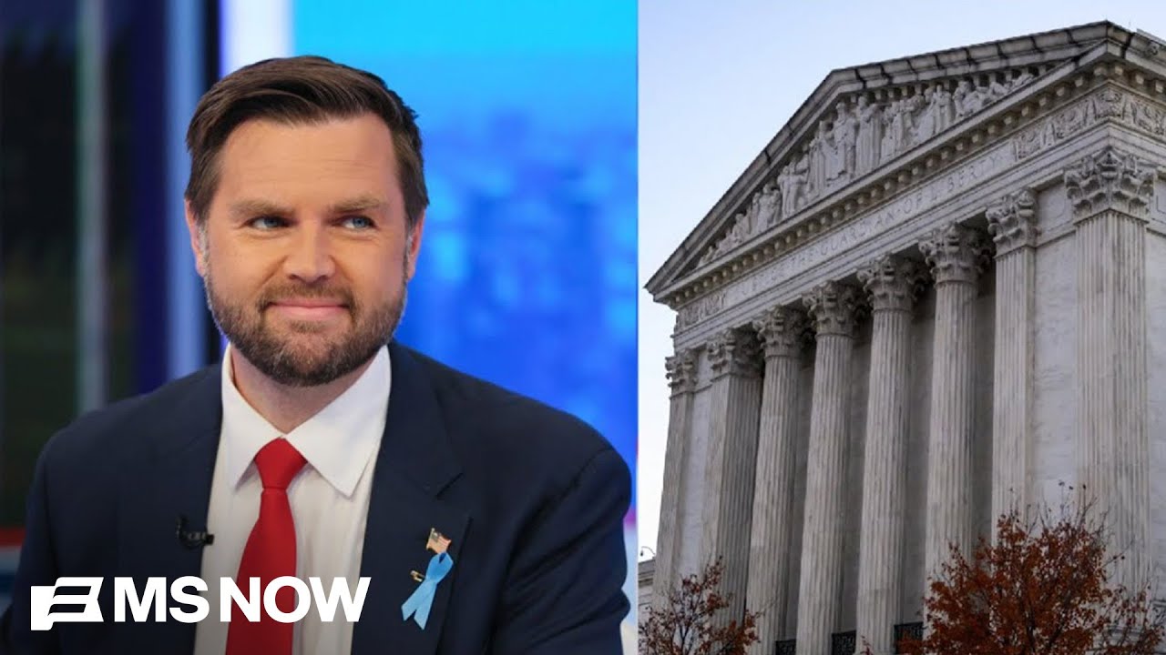 JD Vance&rsquo;s Supreme Court SHOWDOWN could upend midterm campaign finance rules