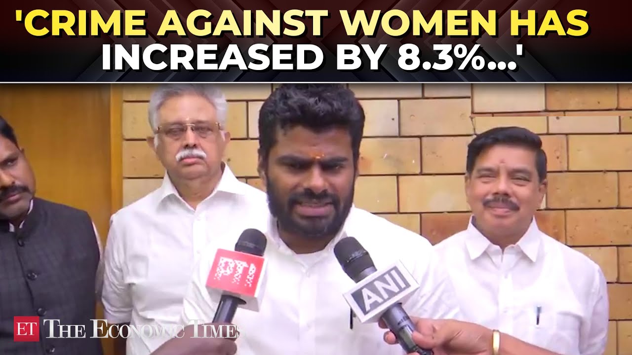 Tamil Nadu |'Crimes against women are at an all-time high...' BJP's Annamalai slams state govt