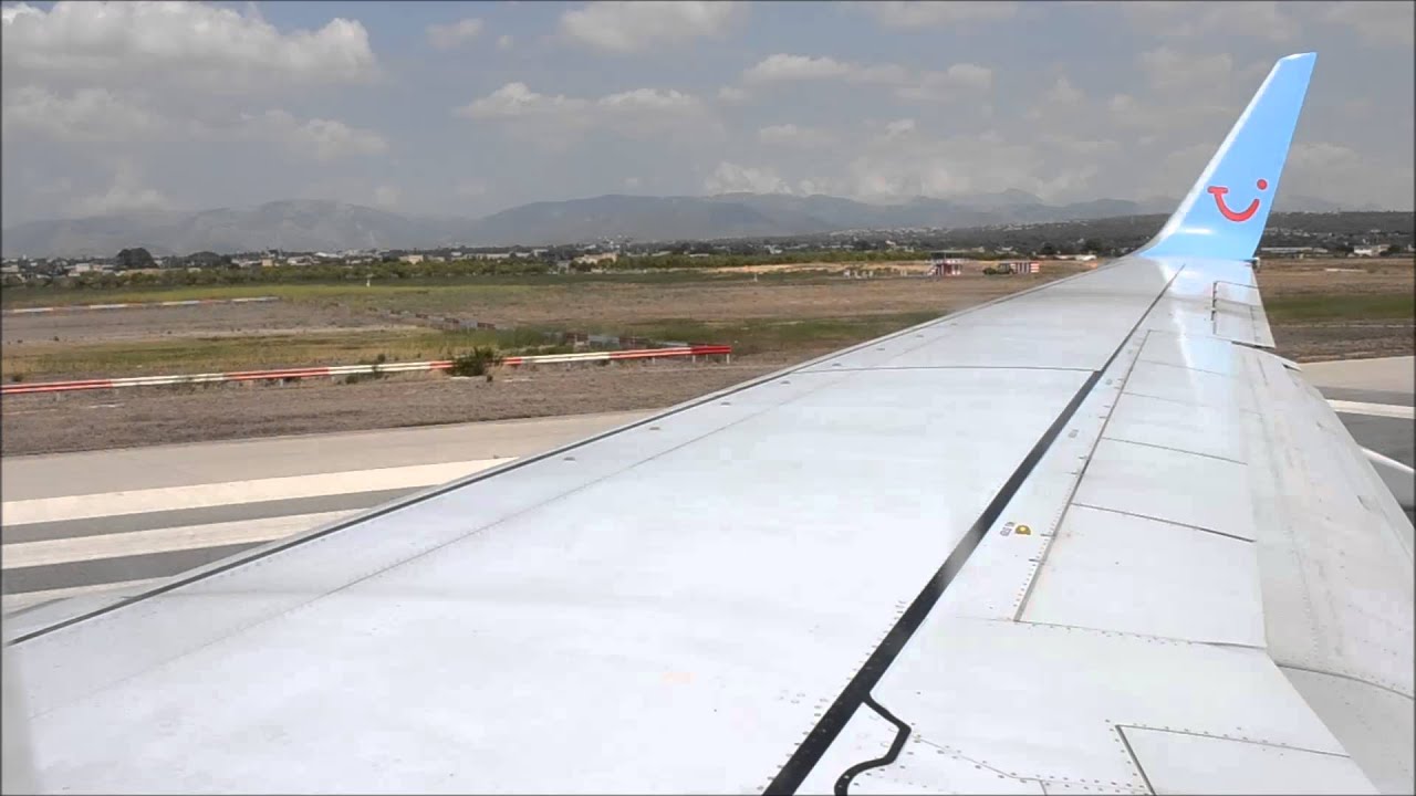 TUIfly Nordic - Taxi and takeoff - Palma de Mallorca (PMI)