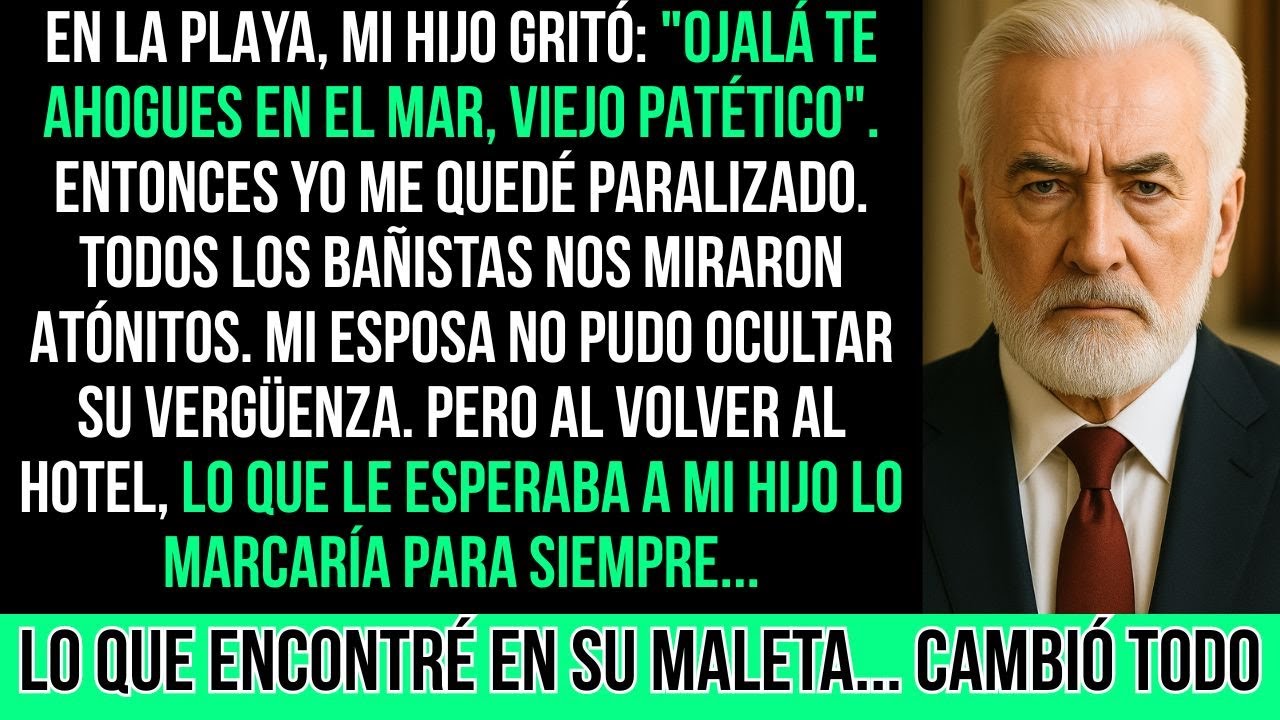 En La Playa, Mi Hijo Gritó: 