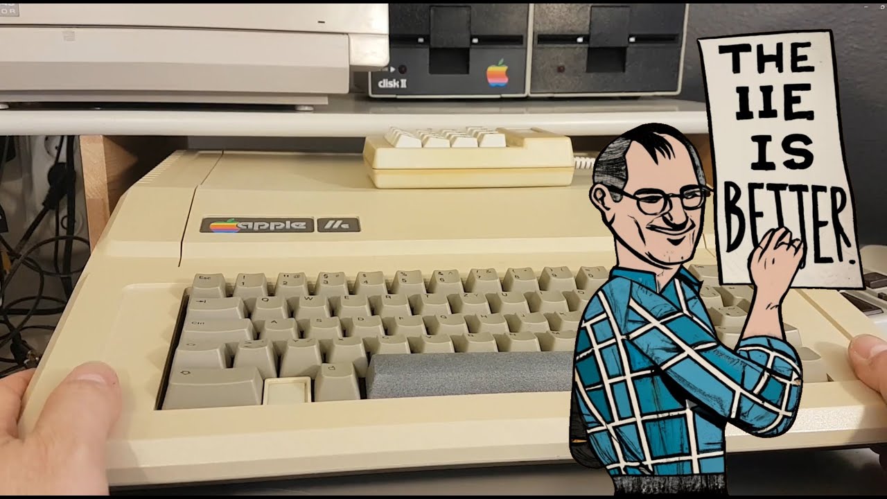 Apple II - ein Blick auf dem Apple II am Beispiel des Apple IIe