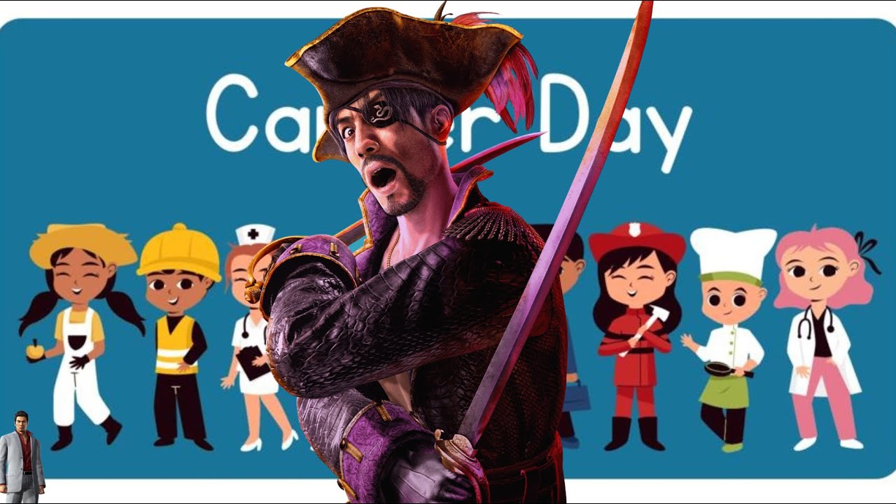 Pirate Majima vs Career Day v2