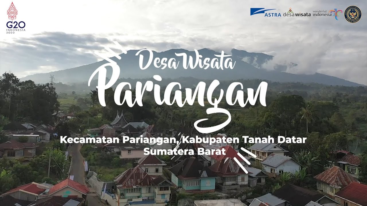 ADWI 2022 || Desa Wisata Pariangan, Kab. Pariangan, Sumatera Barat