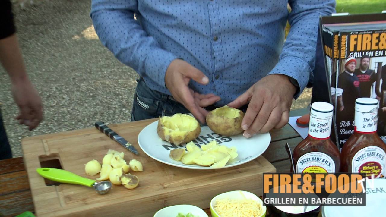 Gepofte BBQ-aardappels | Fire&Food TV |