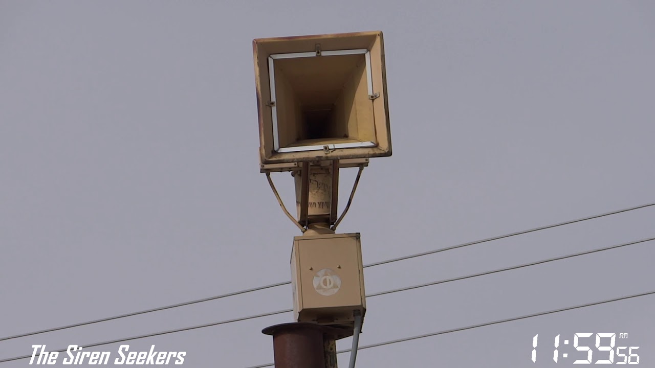 Nocona, TX High-Noon Steam Whistle Blast