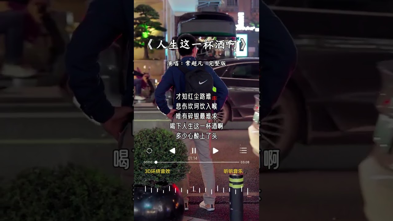 常超凡 的《人生这一杯酒啊》