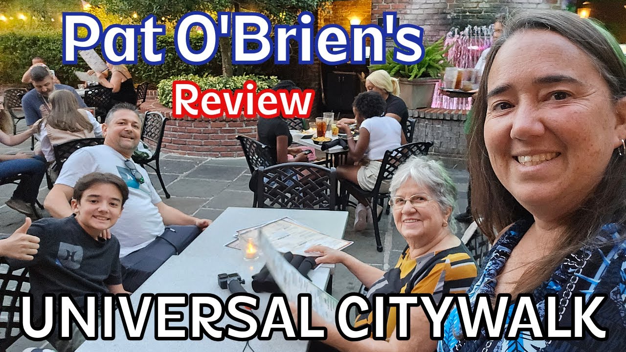 A Hidden Gem? Pat O'Brien's Universal CityWalk Full Review And Opinion!