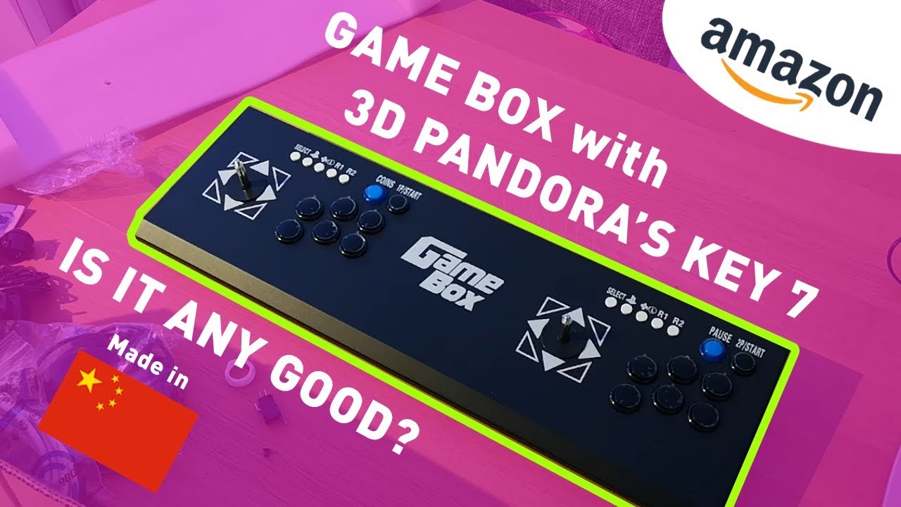GAME BOX PANDORA'S KEY 3D 7 from AMAZON,Is it any GOOD? -  Made in China Hardware Review