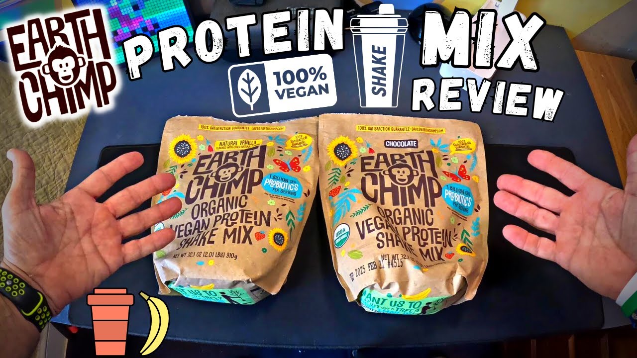 EarthChimp Organic Vegan Protein Powder - Review