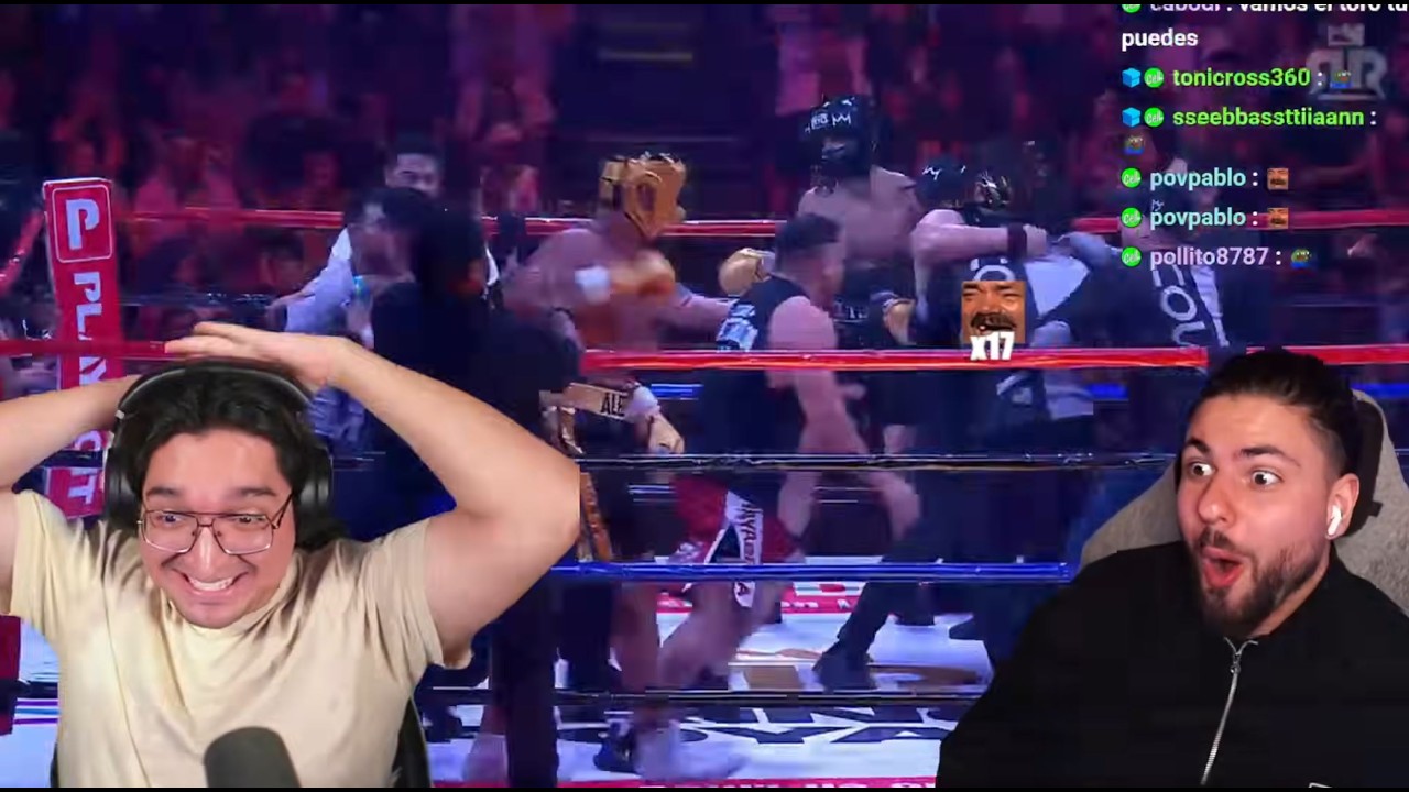 REACCION a LA PELEA de RING ROYALE entre EL PATRON vs CHUY ALMADA