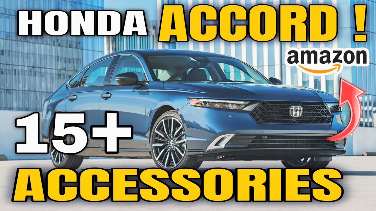 Революционные аксессуары для Honda Accord на Amazon, которые нельзя пропустить! 💥 #HondaAccordMod...