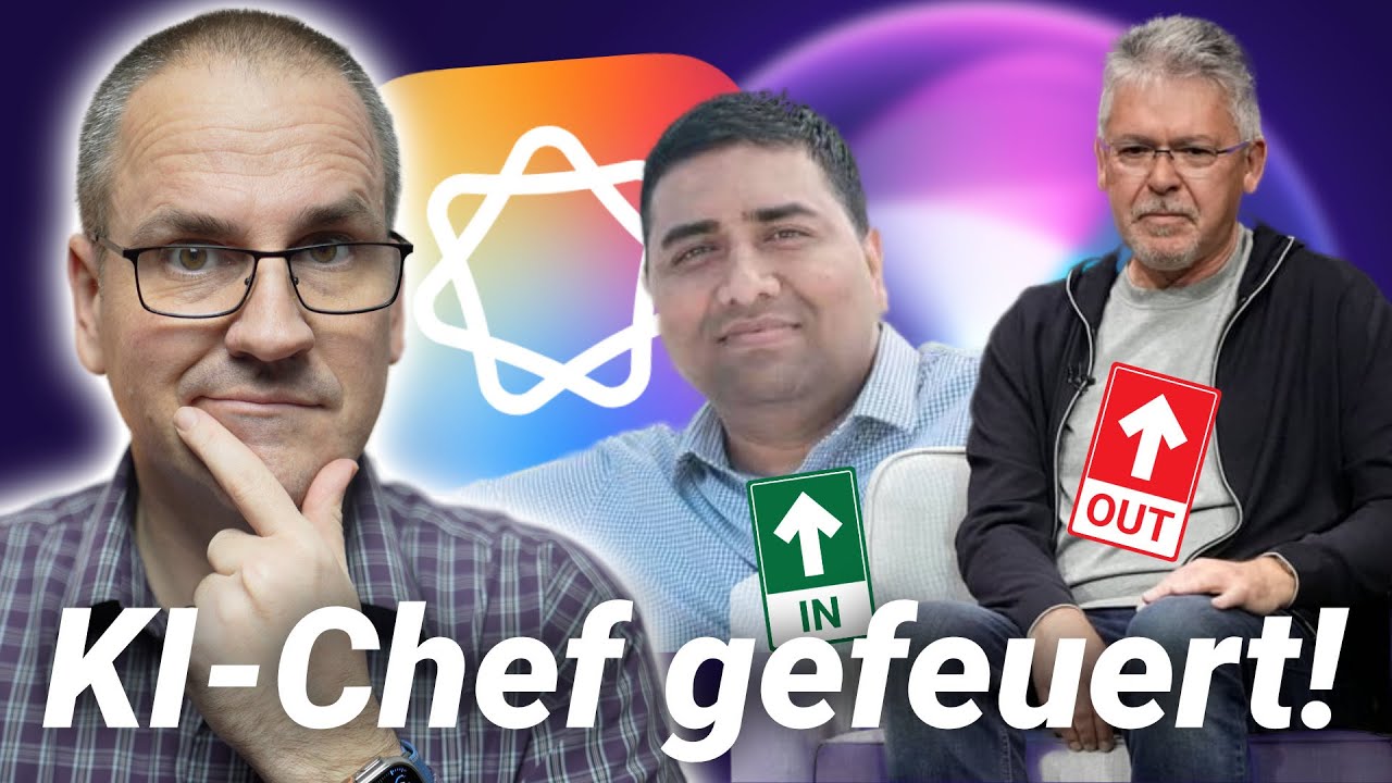 Apples KI-Chef gefeuert – was lief da schief?