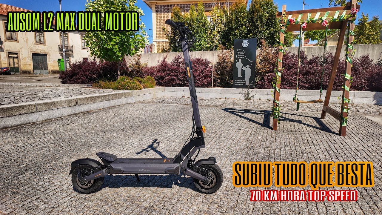 AUSOM L2 MAX DUAL MOTOR  SOBE TUDO COM 105 KG EM  CIMA QUE BESTA 