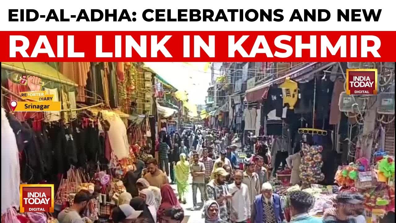 Eid-al-Adha Celebrations Across India, PM Modi's 'Gift' of Rail Connectivity To Kashmir
