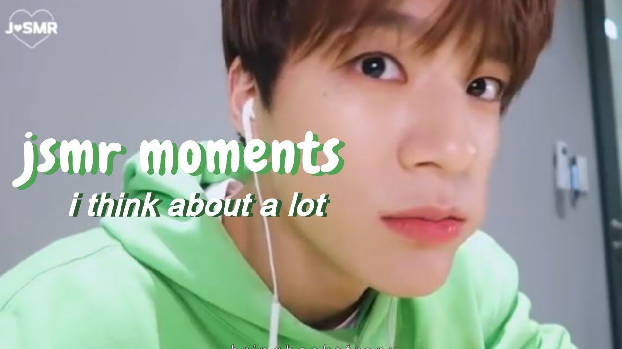 jeno being a pro asmr youtuber for like 5 minutes