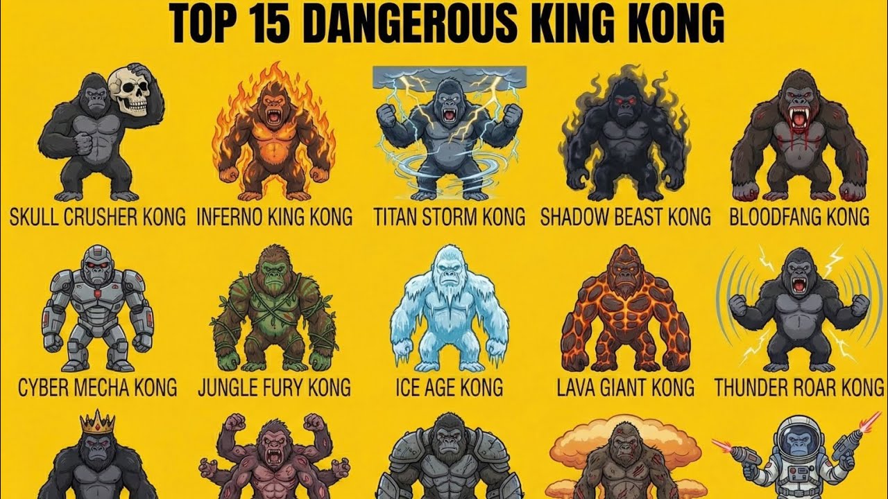 Most Powerful King Kong Variants You’ve Never Seen