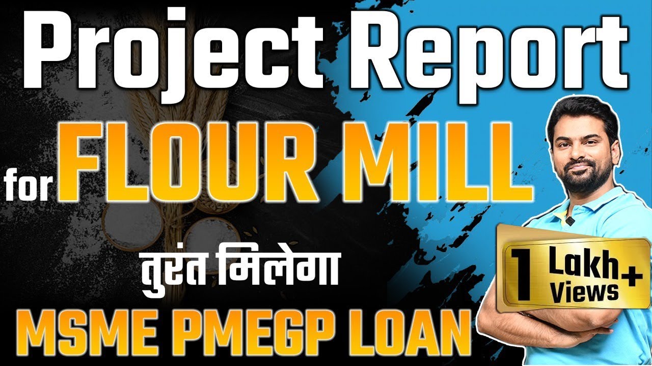 Project Report for Flour Mill | PMEGP 100% Loan | CA Sachin