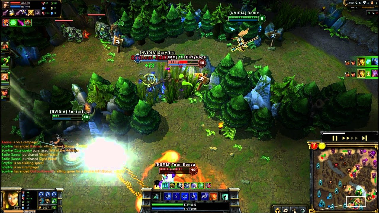 Incredible Ranked Cassiopeia Plays