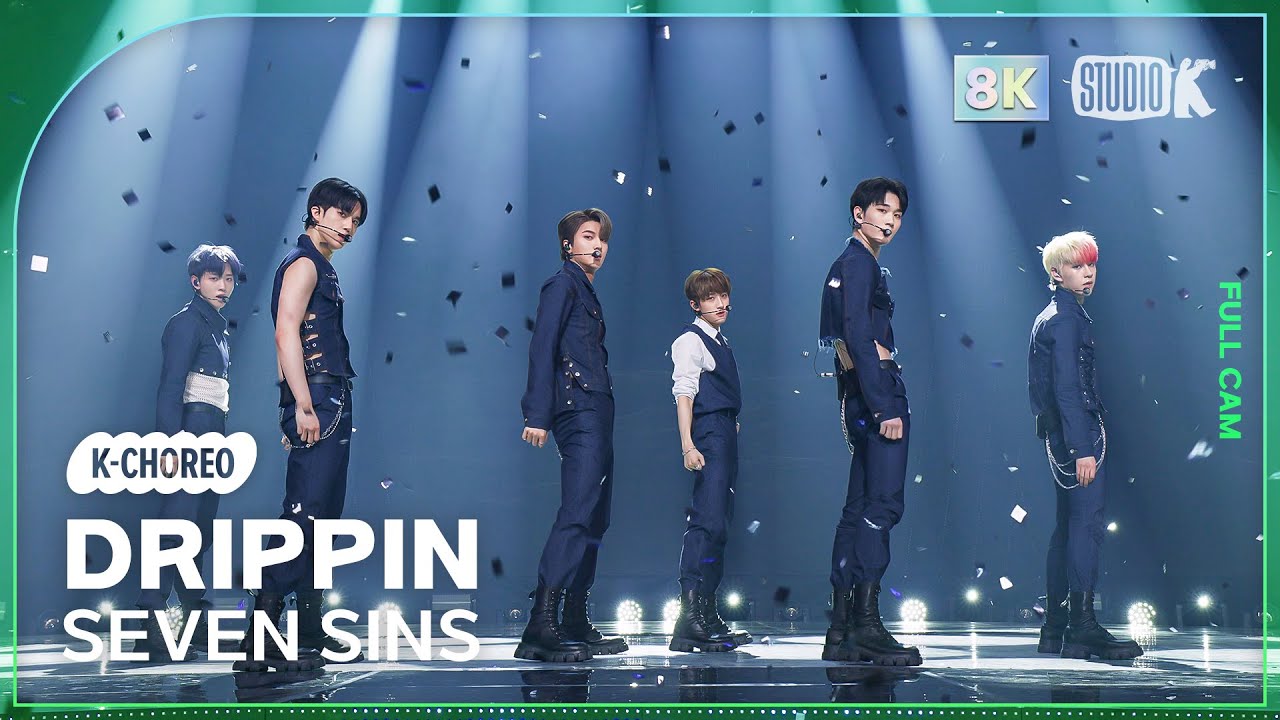 [K-Choreo 8K] 드리핀 직캠 'SEVEN SINS' (DRIPPIN Choreography) @MusicBank 230421
