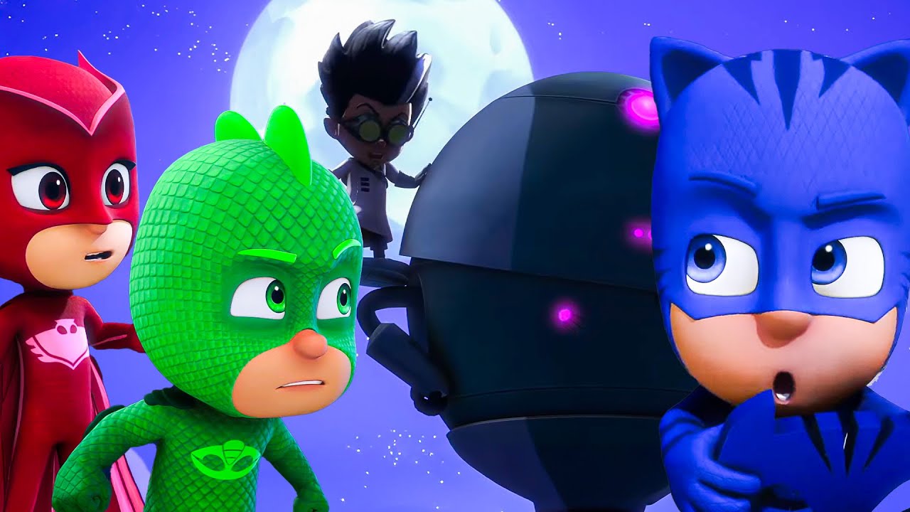PJ Masks ⚡️ PJ Masks Mission: PJ Seeker! 🚀 Nighttime Adventure 🌟 Super Toons TV - Action Cartoons