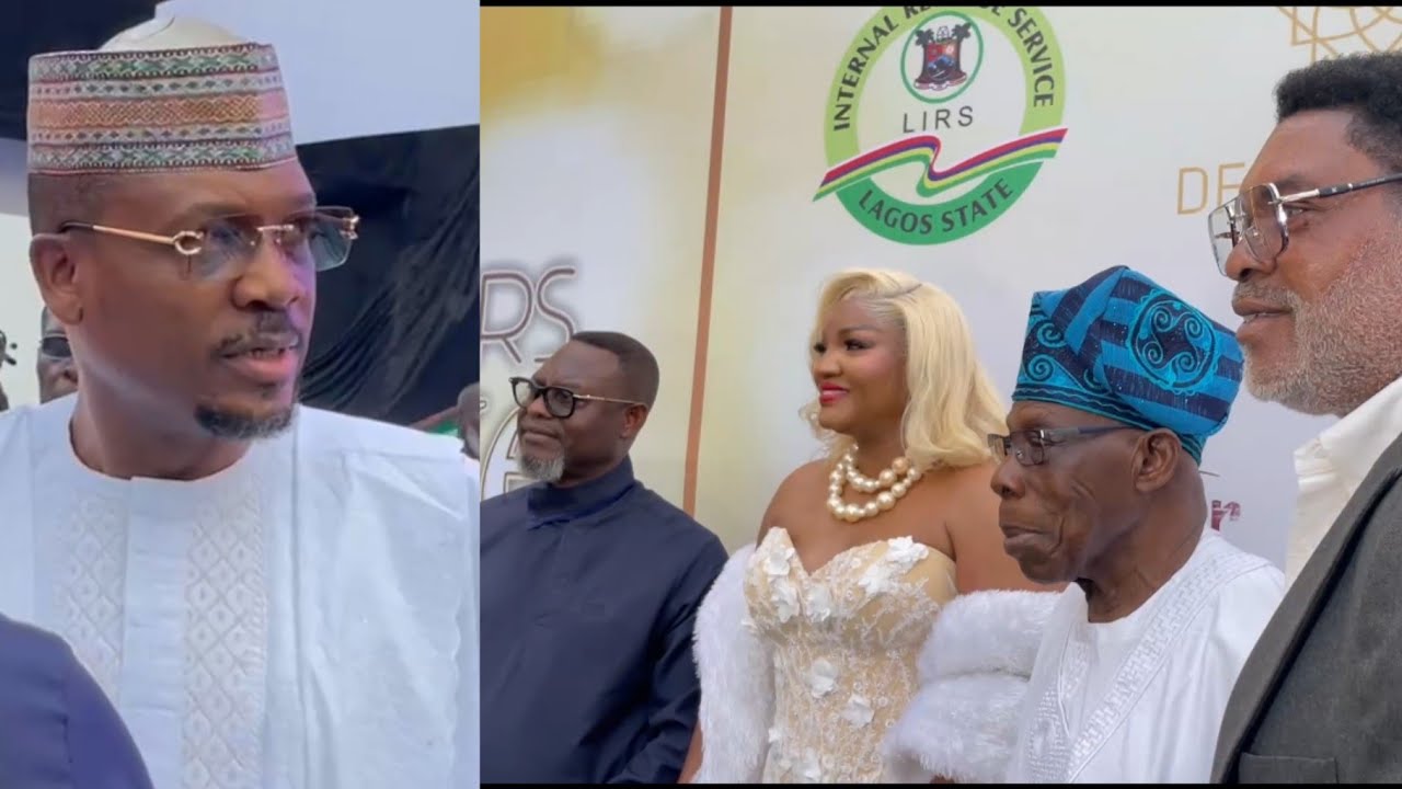 OLUSEGUN OBASANJO,TAIWO SIFAX & SHINA PELLER GRACE OMOTOLA JALADE EKEINDE’S MOVIE PREMIERE IN IKOYI