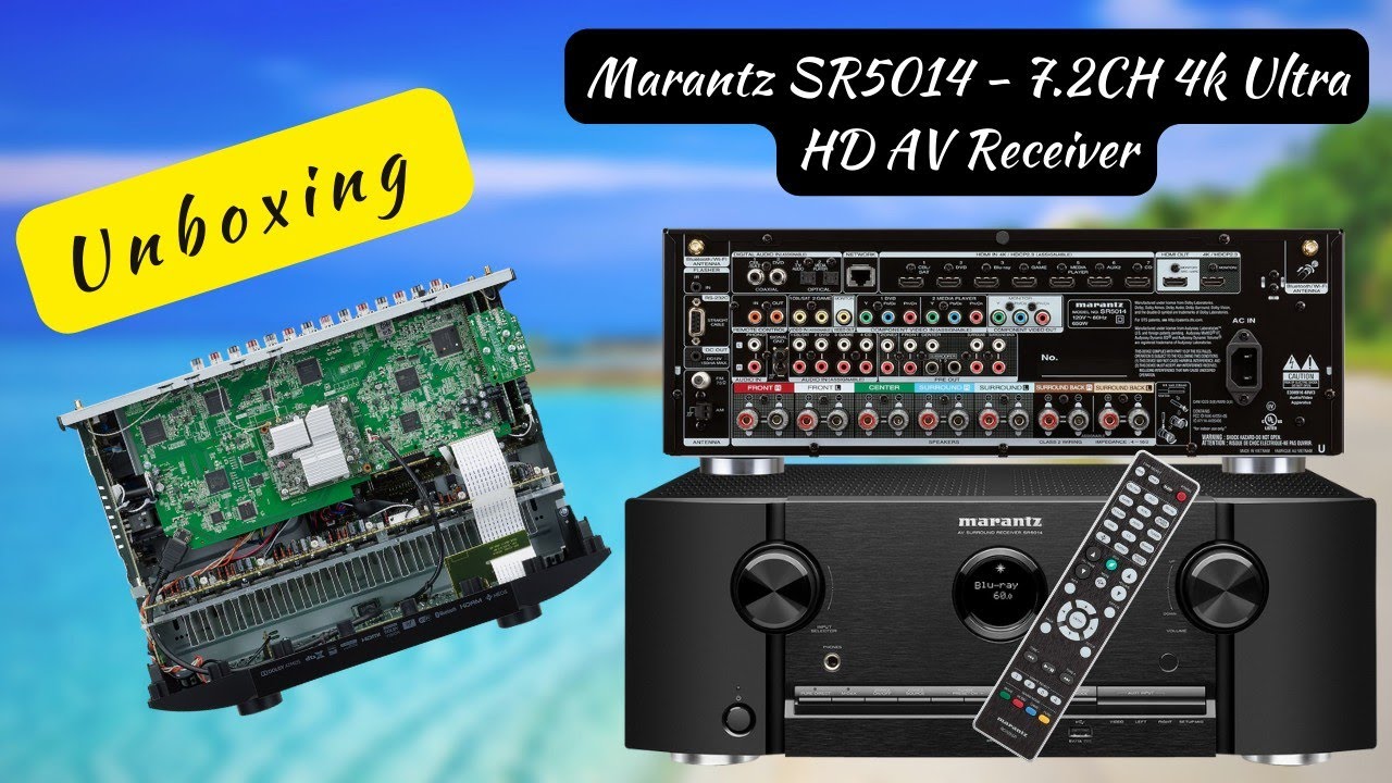 Marantz SR5014 - 7.2CH 4k Ultra HD AV Receiver