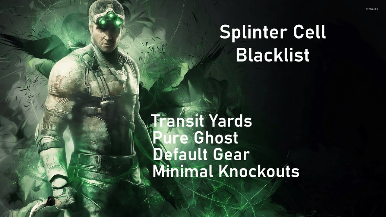 Splinter Cell Blacklist: Transit Yards (Pure Ghost/Default Gear/Minimal Knockouts)