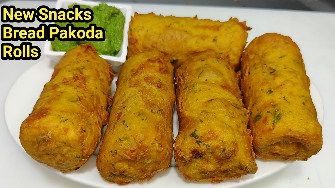 Bread Pakoda Roll Recipe | चटनी वाले ब्रेड पकोड़ा रोल | Crispy Bread Pakode Roll |Snacks |Chef Ashok