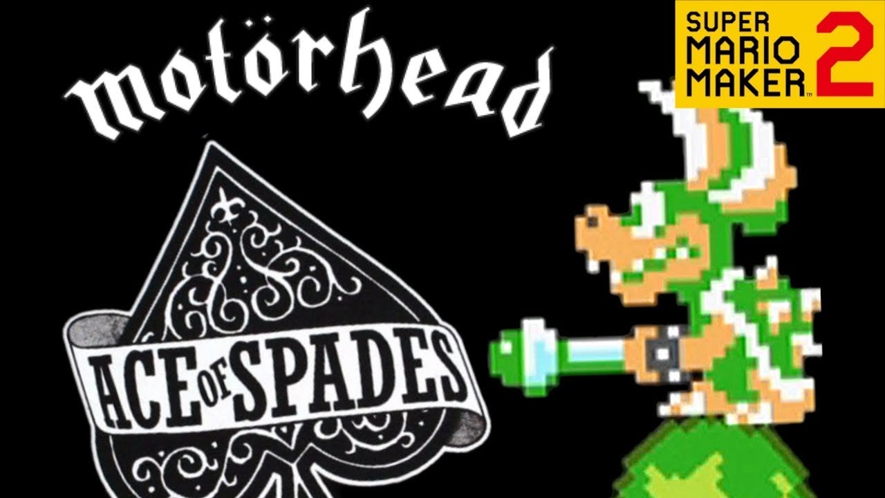 ♪ Motörhead: Ace of Spades ♪ (Super Mario Maker 2)