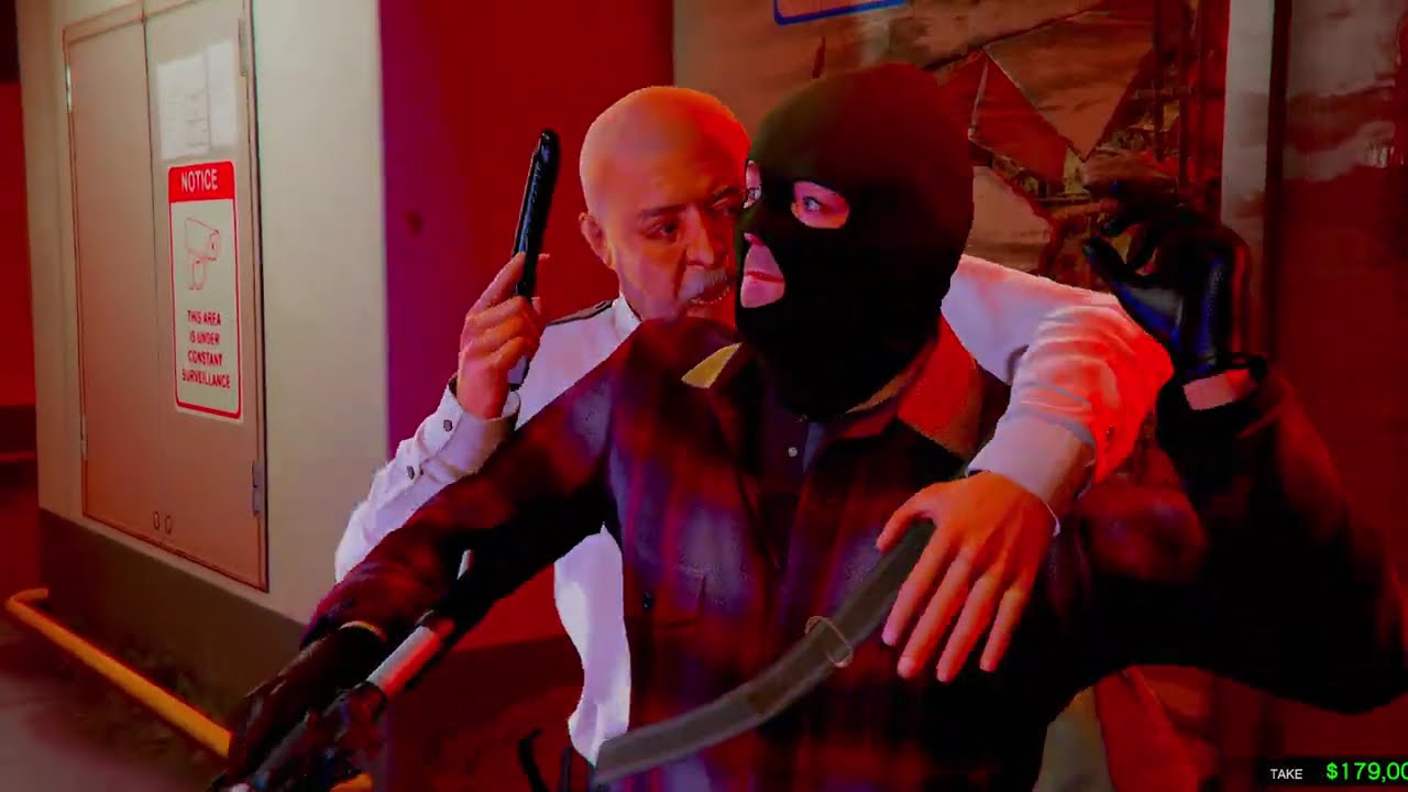 GTA 5 FIRST MISSION 2025 BANK ROBBERY 🤑💥WITH TECHNO GAMERZ#gta5 #gta5gameplay  #gaming