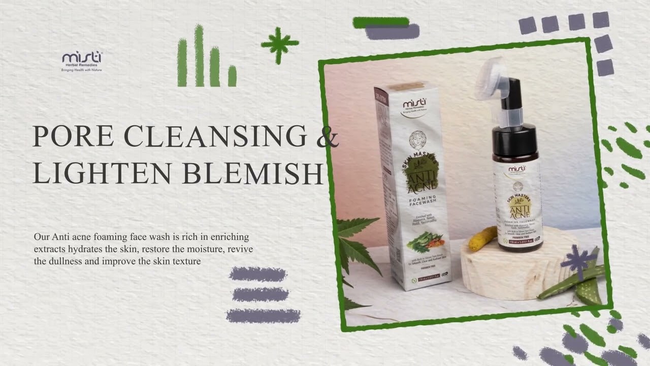 MISTI'S SKIN MASTER ANTI ACNE FOAMING FACEWASH.🔥