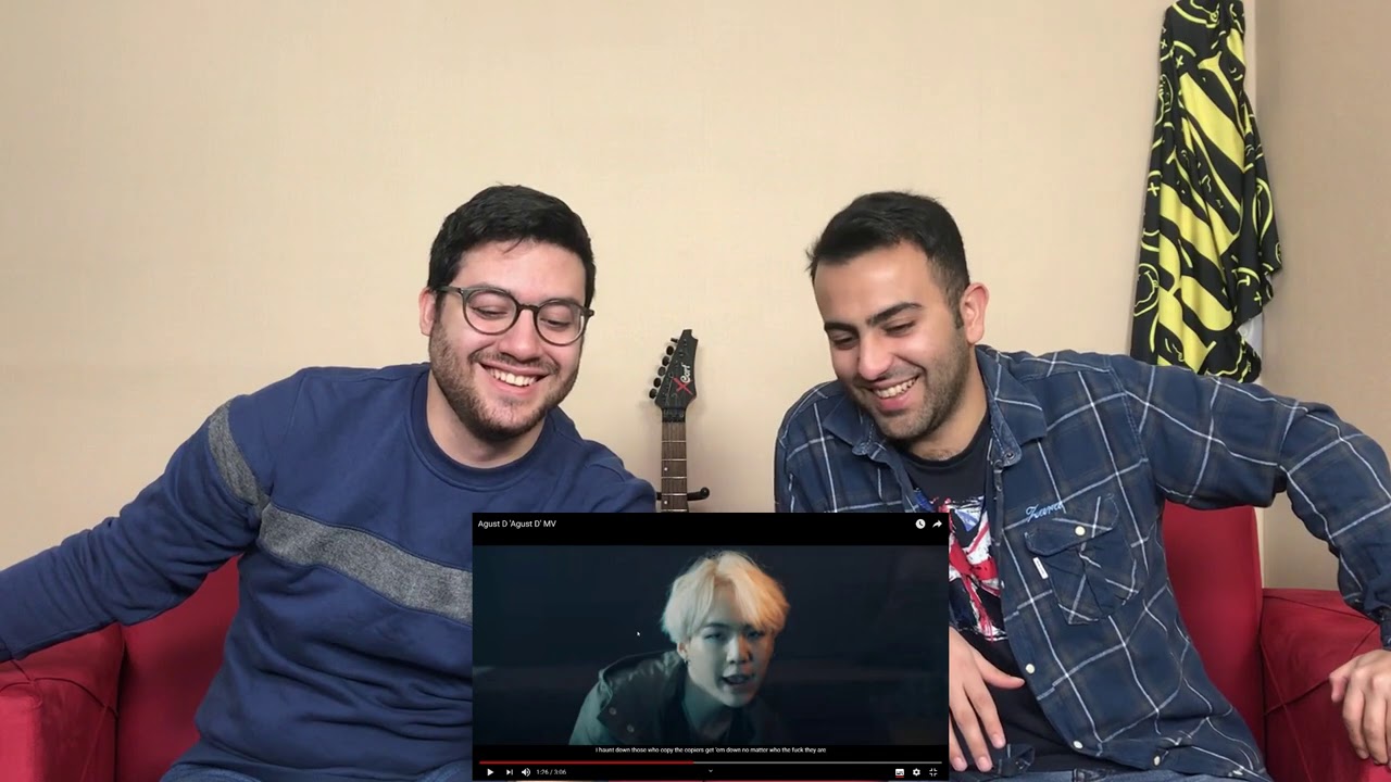 Agust D 'Agust D' MV Reaction / ری اکشن اگوست دی از اگوست دی