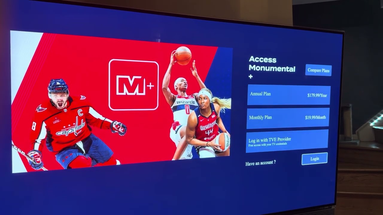 The Monumental Sports Network app is a PITA