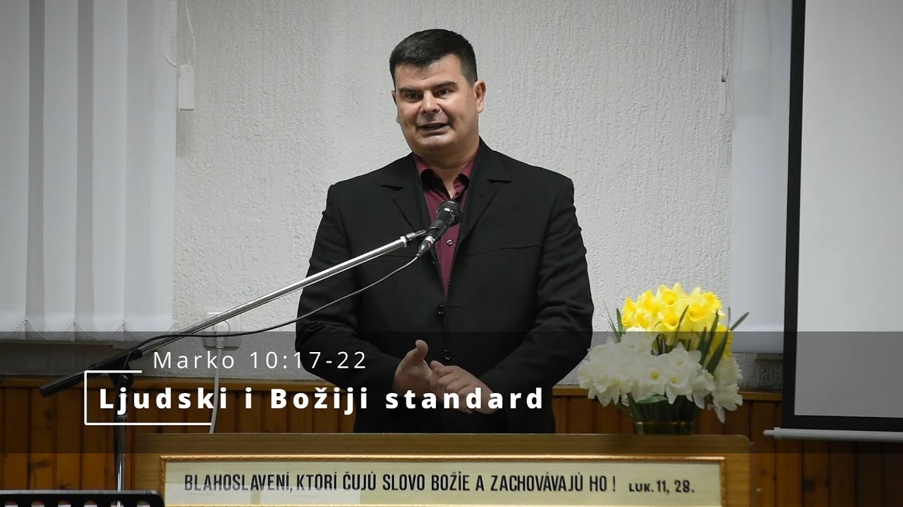 Ljudski i Božiji standard - Marko 10:17-22