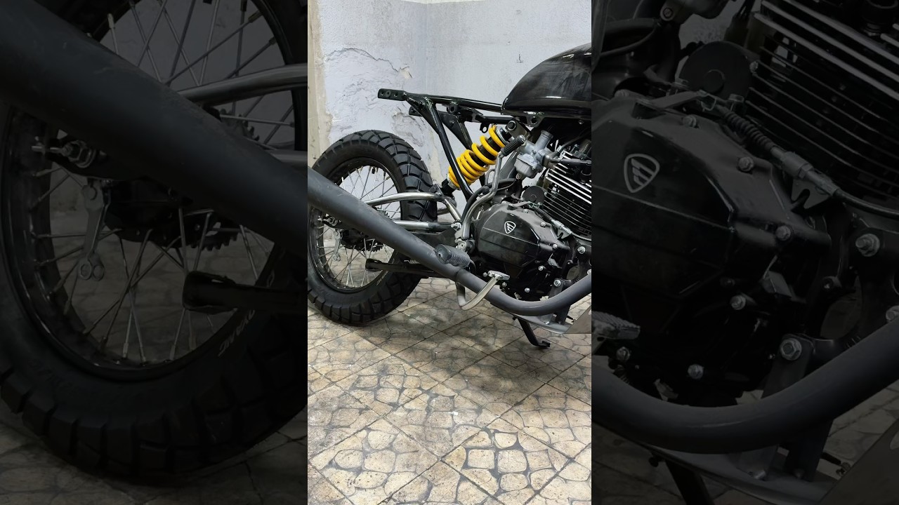 Monoshock Italika FT150! 🔥 #caferacer #scrambler #proyecto