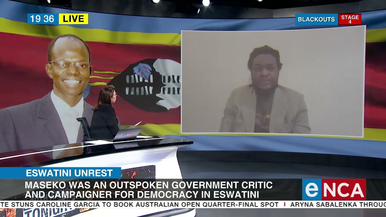 eSwatini Unrest | Human rights lawyer Thulani Maseko killed