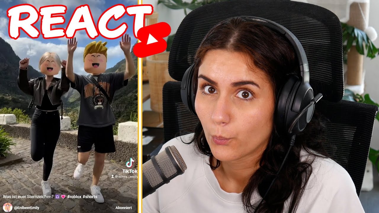 Dania reagiert auf WILDE YouTube Shorts!