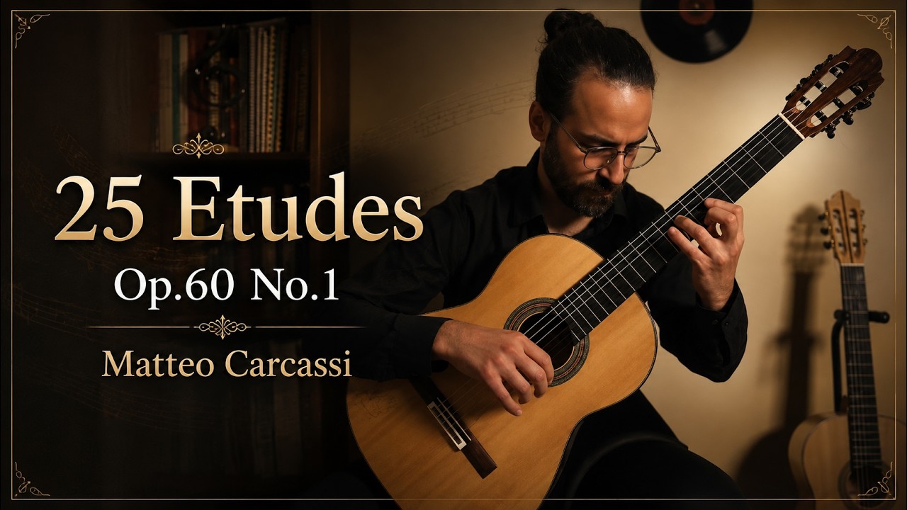 Carcassi,Matteo : Etude No. 1 Op. 60 (Alireza Pahlevan , Guitar)
