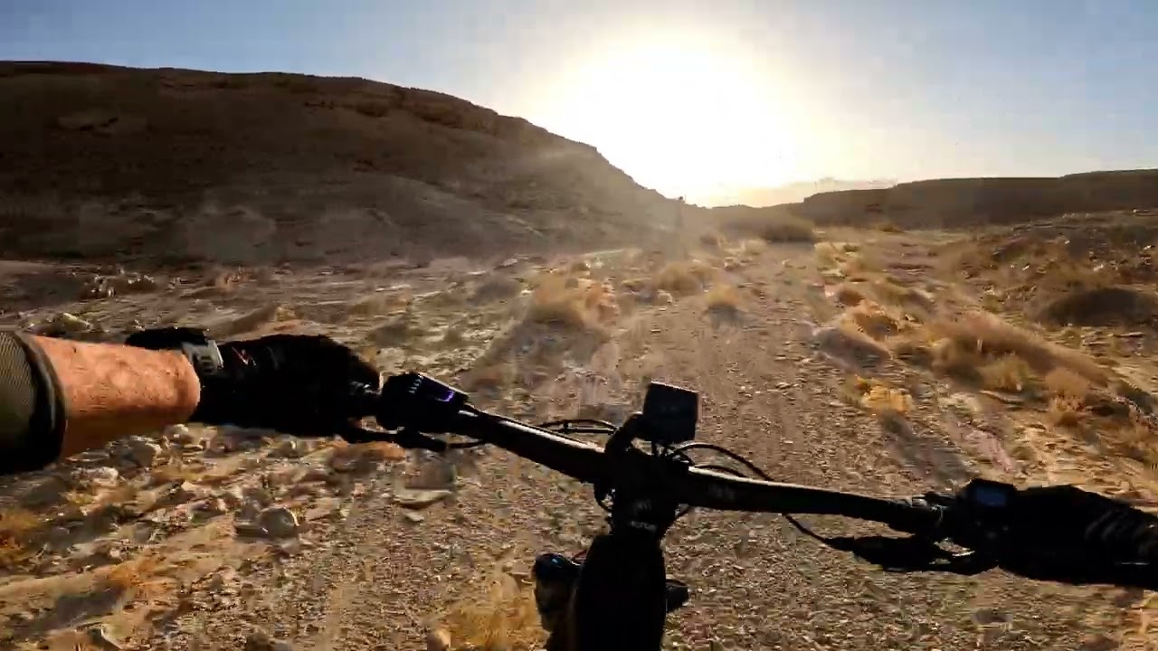 Whistle B-RUSH eMtb X 2 .... in the desert
