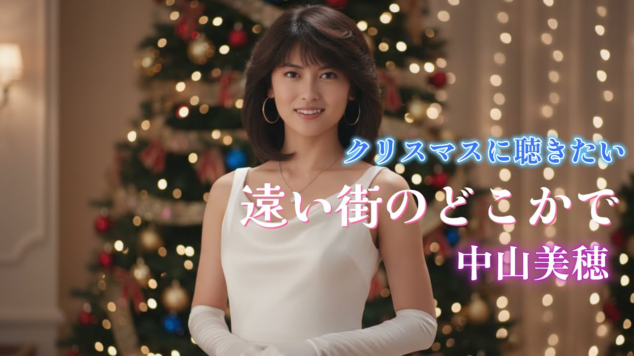 【HD】『遠い街のどこかで…』中山美穂 /クリスマスソング/オリジナルMV