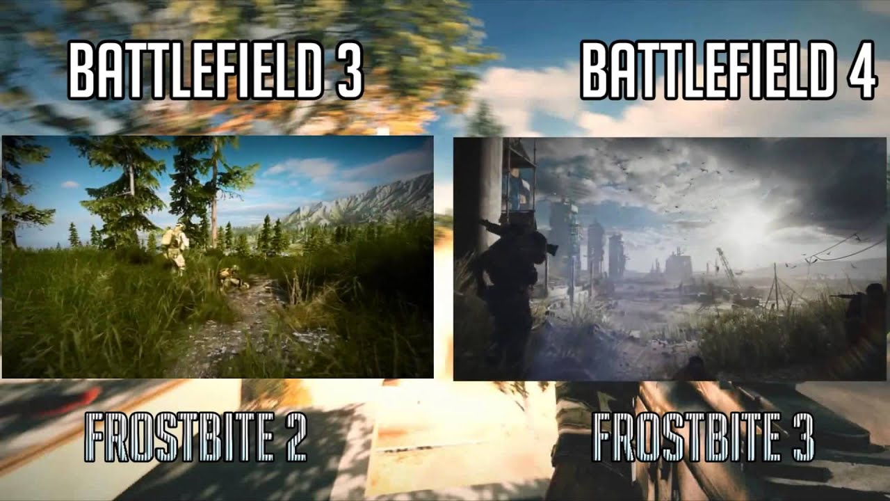 Frostbite 2 vs Frostbite 3 HD