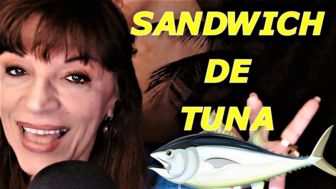 ASMR COMIENDO PAN CON TUNA-ATUN, DORITOS Y TOMANDO MALTA🥪EATING SOUNDS👄CRUNCHY SOUNDS