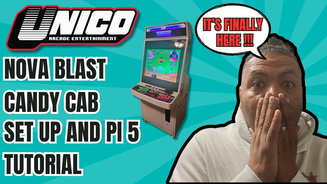 Unleash the Fun: Unico Nova Blast Candy Cab Setup & Pi 5 Guide!
