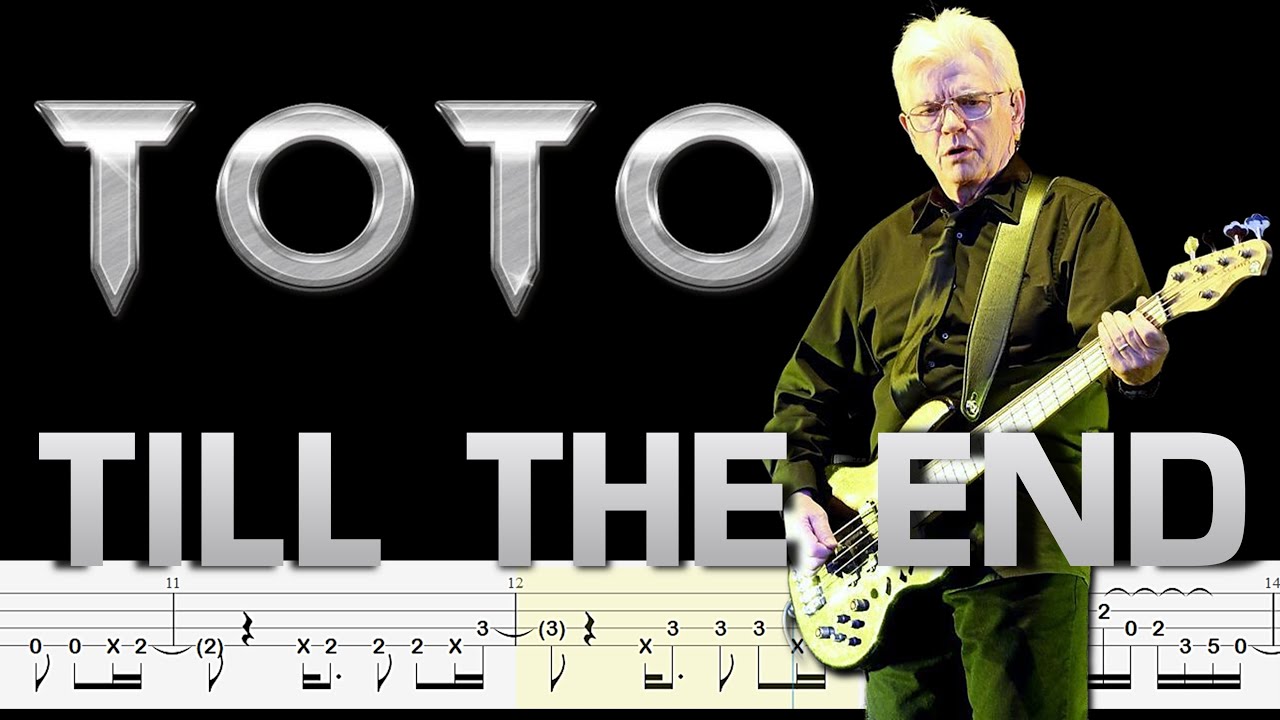 Toto - Till the End (Bass tabs lesson + Notation) By @ChamisBass  #chamisbass #basstabs